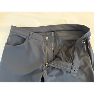 Lululemon Athletica Men's ABC Pant Classic Warpstreme 38 W 30 L Obsidian Grey